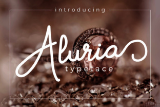 Aluria Font: Elevating Web Design with Handwritten Style