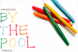 By the Pool Font: A Playful Typeface Review