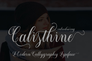 Calisthine: An Elegant Script Font for Editorial Design