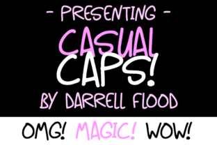 Casual Caps: A Friendly Display Font for Web Design