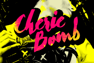 Cherie Bomb: A Handwritten Font for Bold Editorial Design