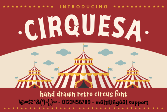 Cirquesa: A Playful Display Font for Web Design