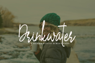Drinkwater: A Modern Script Font for Branding