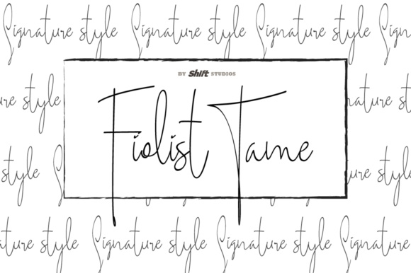 Fiolist Tame: A Handwritten Font for Authentic Brands