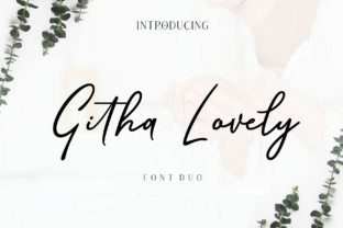 Githa Lovely: A Modern Typeface for Digital Elegance