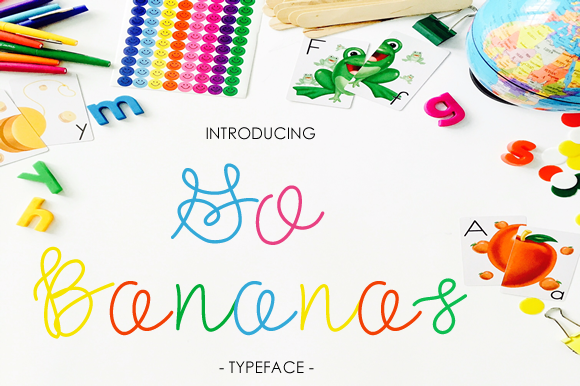 Go Bananas: A Refined Script Font for Editors