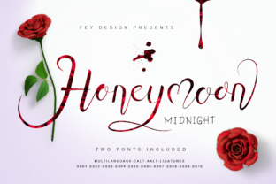Honey Moon Midnight: A Script Font for Bold Campaigns