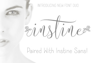 Instine Font: Elegant Script for Makers