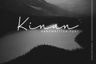 Kinan: A Modern Script Font for Web Design