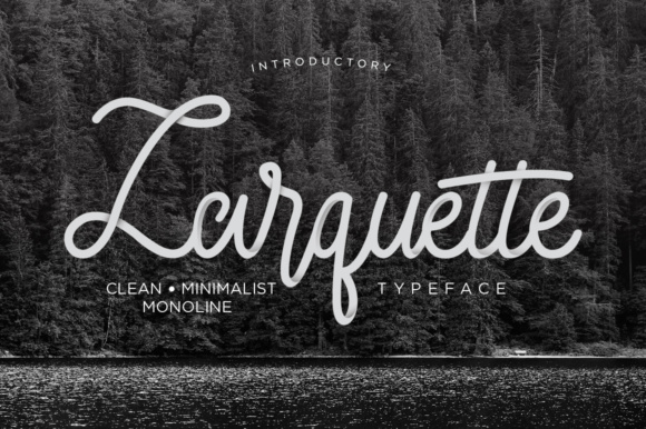 Larquette Font: Elegant Script for Crafters