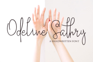 Odeline Sathry: The Signature Font for Modern Brands