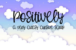 Positively Font: A Whimsical Script for Web Design