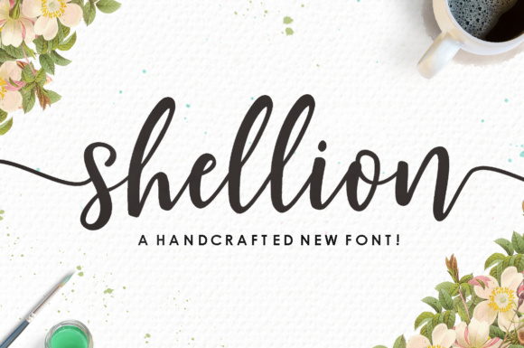 Shellion: A Script Font for Makers