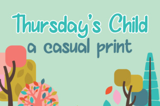 Thurday s Child: A Playful Font for Modern Brands