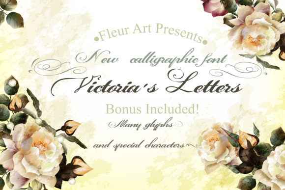 Victoria s Letters: A Vintage Script Font for Web Design
